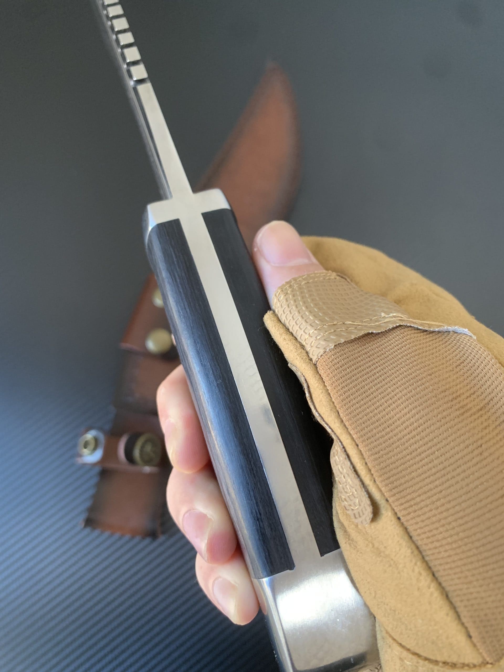 Af020 nepalese style tactical knife handle display