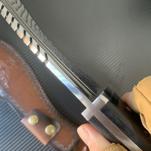 Af020 nepalese style tactical knife full tang construction